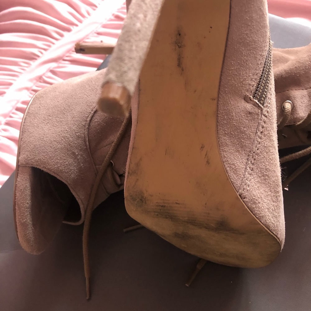 Vince Camuto Open Toe Booties With Box - image 4